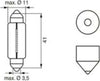 BOSCH---COPPIA-LAMPADINE-PURE-LIGHT-K10W---12V-10W-/-SV8,5-8-41mm