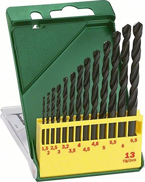 BOSCH---SET-13-PUNTE-PER-METALLO-HSS-1,5-6-mm