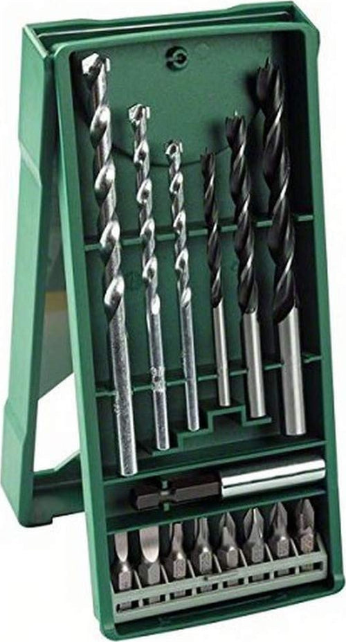 BOSCH---SET-15-PUNTE-E-BIT-AVVITAMENTO-E-FORATURA-MINI-X-LINE