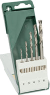 BOSCH---SET-5-PUNTE-PER-LEGNO-CODOLO-ESAGONALE-2-3-4-5-6-mm