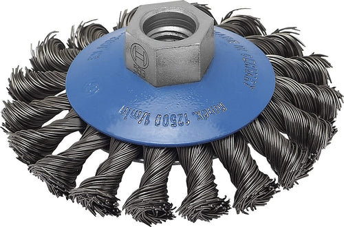 BOSCH---SPAZZOLA-CONICA-PER-SMUSSATURA-CON-FILO-INTRECCIATO-100MM