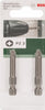 BOSCH--2-BIT-AVVIAMENTO-PRESE-ATTACCO-ESAGONALE-49MM-1/4