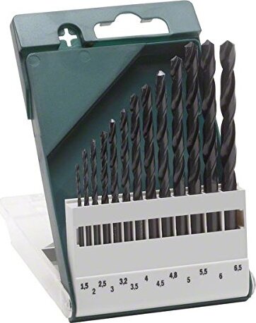 Bosch-2609255031-Set-13-Punte-Metallo-HSS-R,-1.5-6.5-mm