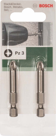 Bosch-2609255930---Punte-PZ3-per-cacciavite-Pozidriv,-49-mm