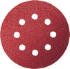 BOSCH-5-Fogli-Rotolorbitale-D125-Fori-Velcro-G40