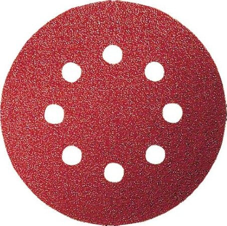 BOSCH-5-Fogli-Rotolorbitale-D125-Fori-Velcro-G40