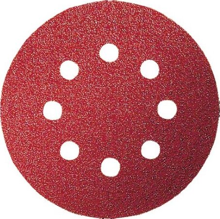 BOSCH-5-Fogli-Rotolorbitale-D125-Fori-Velcro-G40