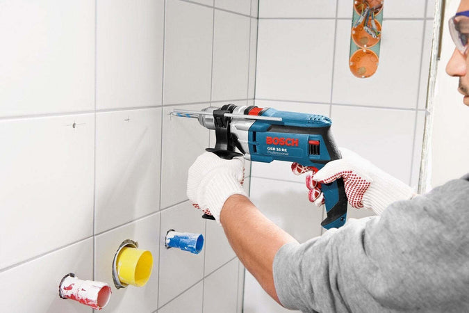 BOSCH GSB 16 RE TRAPANO A PERCUSSIONE BATTENTE PROFESSIONALE TALADRO FORET DRILL Fai da te/Utensili elettrici e a mano/Utensili elettrici/Trapani/Trapani a percussione Trade Shop italia - Napoli, Commerciovirtuoso.it
