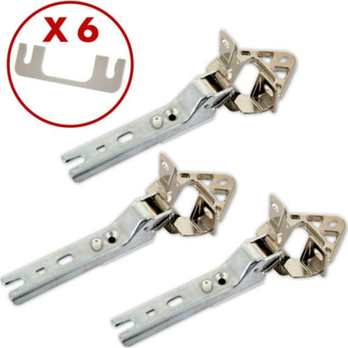 BOSCH MIELE KIT 3 CERNIERE + 6 PIASTRE PER FRIGORIFERO - 00268699 5554870 Casa e cucina/Grandi elettrodomestici/Accessori e parti di ricambio/Ricambi e accessori per frigoriferi/Altri ricambi per frigoriferi Rossi Ricambi - Venetico Marina, Commerciovirtuoso.it