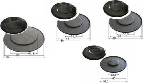 BOSCH PIATTELLI SPARTIFIAMMA CUCINA PIANO COTTURA GAS 4 FUOCHI Casa e cucina/Grandi elettrodomestici/Accessori e parti di ricambio/Ricambi e accessori per piani cottura/Anelli per fuochi per piani cottura Rossi Ricambi - Venetico Marina, Commerciovirtuoso.it