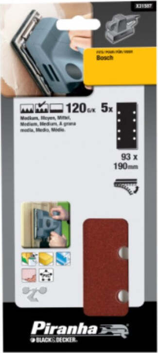 BOSCH-PIRANHA---FOGLI-VELCRO-BOSCH-FORATI-GRANA-120