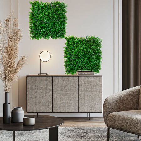 Pannelli Verde Verticale 50×50 cm Ultra-realistici e folti, per interno/esterno BOXUS - Eternal Parquet - Eternal Parquet