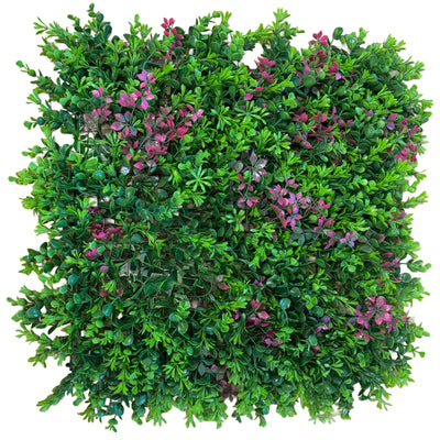 Pannelli Verde Verticale 50×50 cm Ultra-realistici e folti, per interno/esterno BOSSO BICOLORE - Eternal Parquet - Eternal Parquet