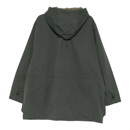 UNIVERSAL WORKS boston parka universal works recycled nylon ripstop - khaki da uomo