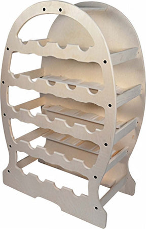 Botte portabottiglie in legno multistrato di betulla per conservazione bottiglie di vino Casa e cucina/Grandi elettrodomestici/Cantinette vino La Zappa - Altamura, Commerciovirtuoso.it