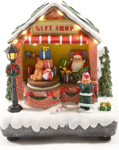 Bottega natalizia decorazione per villaggio di Babbo Natale con luci, animazioni e suoni Casa e cucina/Decorazioni per interni/Addobbi e decorazioni per ricorrenze/Decorazioni natalizie/Oggettistica MagiediNatale.it - Altamura, Commerciovirtuoso.it