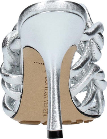 Bottega-Veneta-Sandali-Argento-da-donna