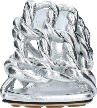 Bottega-Veneta-Sandali-Argento-da-donna