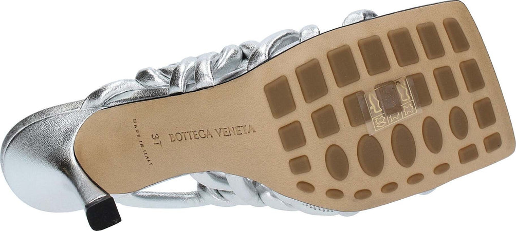Bottega-Veneta-Sandali-Argento-da-donna