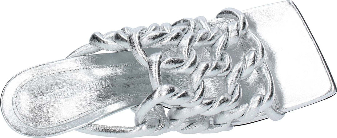 Bottega-Veneta-Sandali-Argento-da-donna