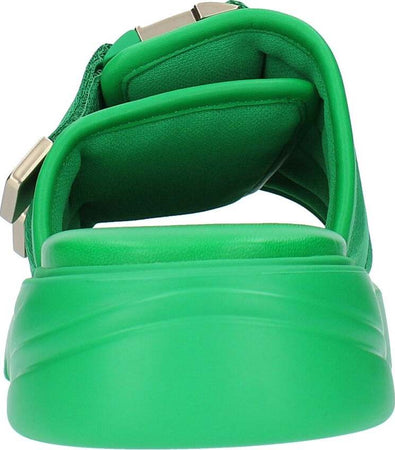 Bottega-Veneta-Sandali-Verde-da-donna