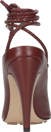 Bottega-Veneta-Scarpe-con-Tacco-Bordeaux-da-donna