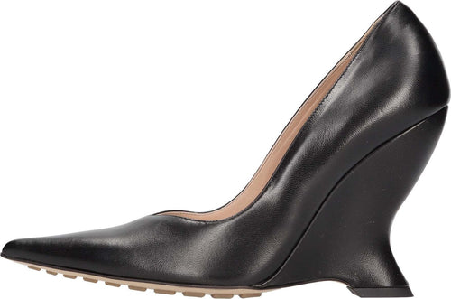 Bottega-Veneta-Scarpe-con-Tacco-Nero-da-donna