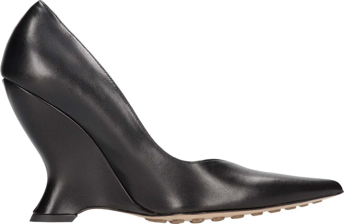 Bottega-Veneta-Scarpe-con-Tacco-Nero-da-donna