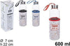 Bottiglia-Borraccia-Di-Vetro-600-Ml-Con-Copribottiglia-Colorato-22cm-Vari-Colori