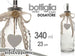 Bottiglia Con Dosatore Olio / Aceto In Vetro Decoro Cuore 23 Cm 340 Ml 740909 Casa e cucina/Stoviglie/Piatti ciotole e vassoi/Set olio e aceto Trade Shop italia - Napoli, Commerciovirtuoso.it