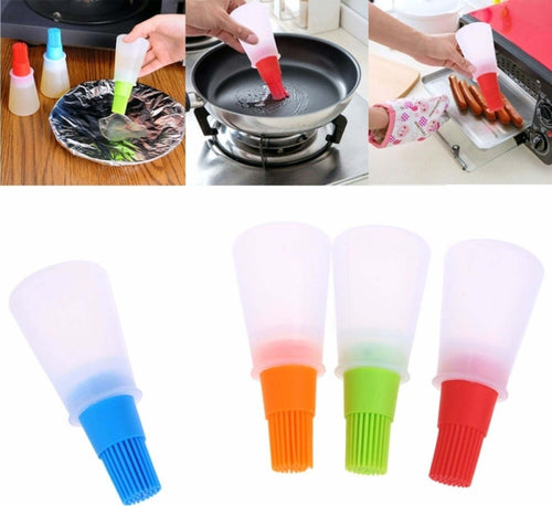 BOTTIGLIA CON PENNELLO CUCINA SILICONE APPLICATORE DORARE SPENNELLARE OLIO UOVO Casa e cucina/Teglie da forno e accessori per pasticceria/Accessori e utensili per pasticceria/Utensili decorativi/Pennelli Trade Shop italia - Napoli, Commerciovirtuoso.it