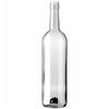 Bottiglia in vetro per vino Bordolese Ecova con imboccatura a tappo di sughero 750 mL