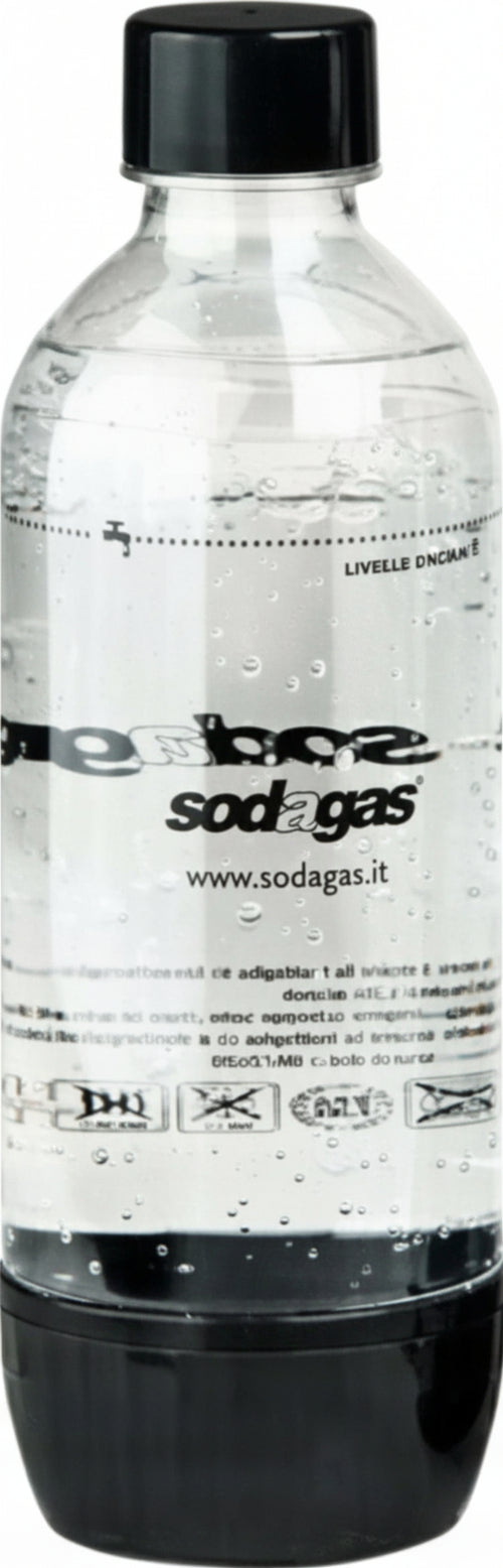 Bottiglia-Nera,-PET,-1-Lt,-38mm,-per-Gasatore-Acqua-SodaStream,-SodaGas