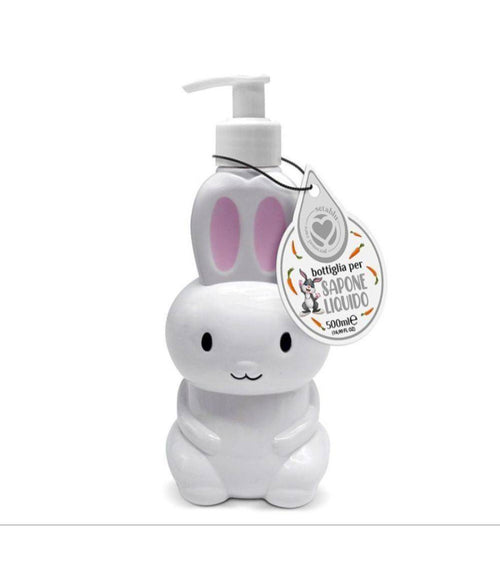 Bottiglia Portasapone Coniglietto Per Sapone Liquido Accessori Set Da Bagno
