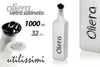 Bottiglia Scritta Oliera Vetro Satinato Bianco Tappo Dosatore 1000ml 32cm 833328 Casa e cucina/Stoviglie/Piatti ciotole e vassoi/Set olio e aceto Trade Shop italia - Napoli, Commerciovirtuoso.it