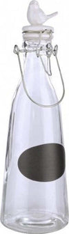 Bottiglia-Yes-Everyday-0521153-ELEGANT-Con-Uccellino-Ceramica