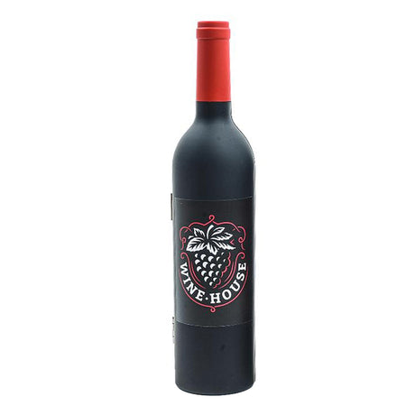 Set sommelier con accessori in cofanetto bottiglia in plastica per decorazioni natalizie