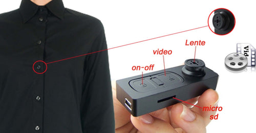 BOTTONE CON SPIA CIMICE MICROCAMERA VIDEO FOTO SPY CAM NASCOSTA MICRO CAMERA Fai da te/Sicurezza e protezione/Sistemi di sicurezza domestica/Kit video per la sicurezza domestica/Videocamere di sorveglianza/Microcamere spia Trade Shop italia - Napoli, Commerciovirtuoso.it