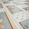 SUPER STOCK €0,56 al mq  - Rotolo da 5,2mq (10x0,52mt) di Carta da Parati vinilica Top Quality lavabile BOUQUET VERDE - Eternal Parquet