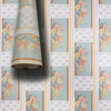 SUPER STOCK €0,56 al mq  - Rotolo da 5,2mq (10x0,52mt) di Carta da Parati vinilica Top Quality lavabile BOUQUET VERDE - Eternal Parquet