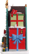 ‎Boutique di Natale di Nancy‎‎, edificio illuminato per villaggio di Natale in porcellana Casa e cucina/Decorazioni per interni/Addobbi e decorazioni per ricorrenze/Decorazioni natalizie/Oggettistica MagiediNatale.it - Altamura, Commerciovirtuoso.it