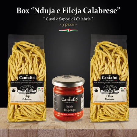 Box " Nduja di Spilinga e Fileja Calabrese o Maccheroni "