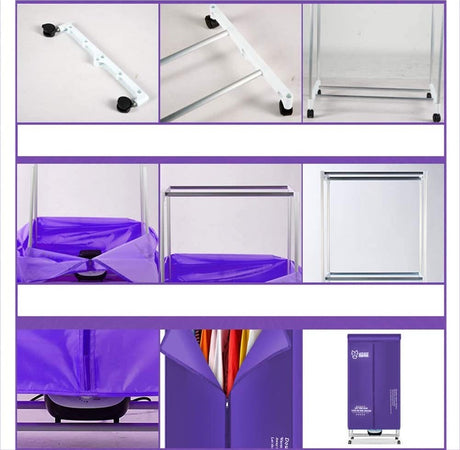 Box Asciugatrice Asciuga Biancheria Elettrica Asciugabiancheria Stendino 1000w Casa e cucina/Grandi elettrodomestici/Lavatrici e asciugatrici/Asciugatrici/Asciugatrici a pompa di calore Trade Shop italia - Napoli, Commerciovirtuoso.it