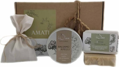 Box Balsamo capelli 100% Biologico Trattamento Nutriente Volumizzante + 1 Sapone Mani Viso Corpo Naturale Biologico Tiglio E Malva Saponetta 100% BIO Bellezza/Cura della pelle/Set regalo L’Olea Biocosmesi - Castelbottaccio, Commerciovirtuoso.it