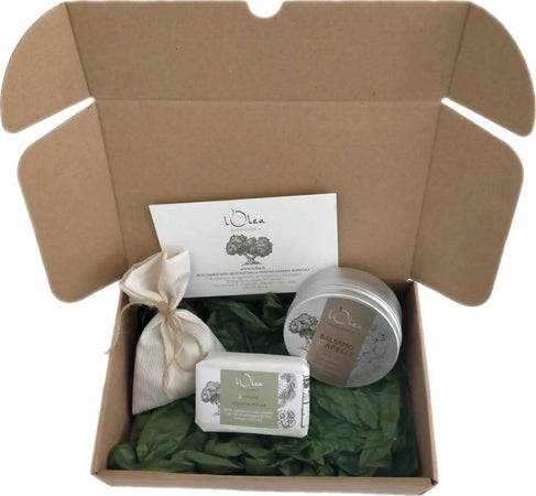Box Balsamo capelli 100% Biologico Trattamento Nutriente Volumizzante + 1 Sapone Mani Viso Corpo Naturale Biologico Tiglio E Malva Saponetta 100% BIO Bellezza/Cura della pelle/Set regalo L’Olea Biocosmesi - Castelbottaccio, Commerciovirtuoso.it