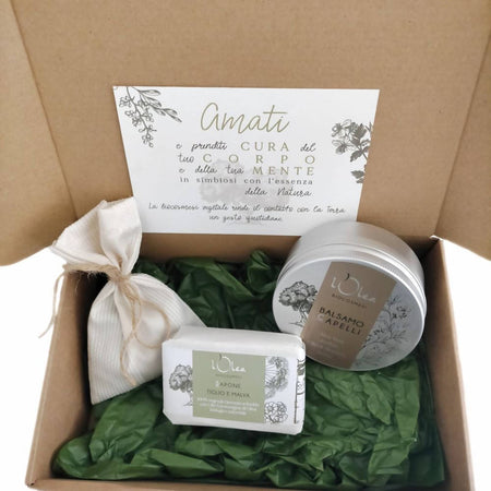 Box Balsamo capelli 100% Biologico Trattamento Nutriente Volumizzante + 1 Sapone Mani Viso Corpo Naturale Biologico Tiglio E Malva Saponetta 100% BIO Bellezza/Cura della pelle/Set regalo L’Olea Biocosmesi - Castelbottaccio, Commerciovirtuoso.it