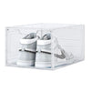 Box Contenitore Per Scarpe Calzature Scatola Inpilabile 34x25x18.4cm Trasparente 87648
