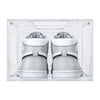 Box Contenitore Per Scarpe Calzature Scatola Inpilabile 34x25x18.4cm Trasparente 87648
