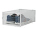 Box Contenitore Per Scarpe Calzature Scatola Portascarpe 33.4x23x14.5cm Trasparente 87646