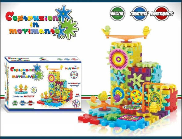 Box Costruzioni In Movimento Abilit? Creativit? Divertimento 81 Pezzi Colorati Giochi e giocattoli/Costruzioni/Modellini Trade Shop italia - Napoli, Commerciovirtuoso.it